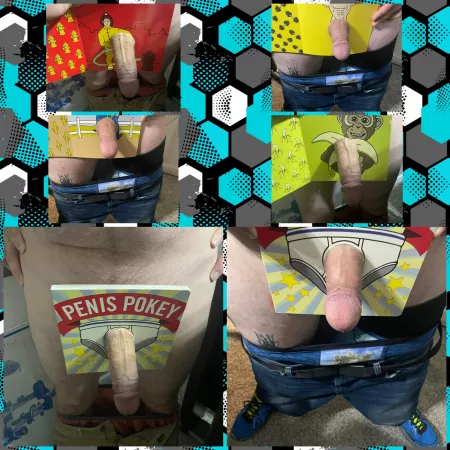 Hubby and I playing with a new book we got…