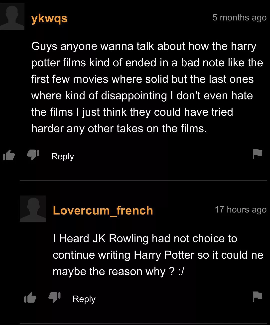 I agree with this guy I agree with this guy