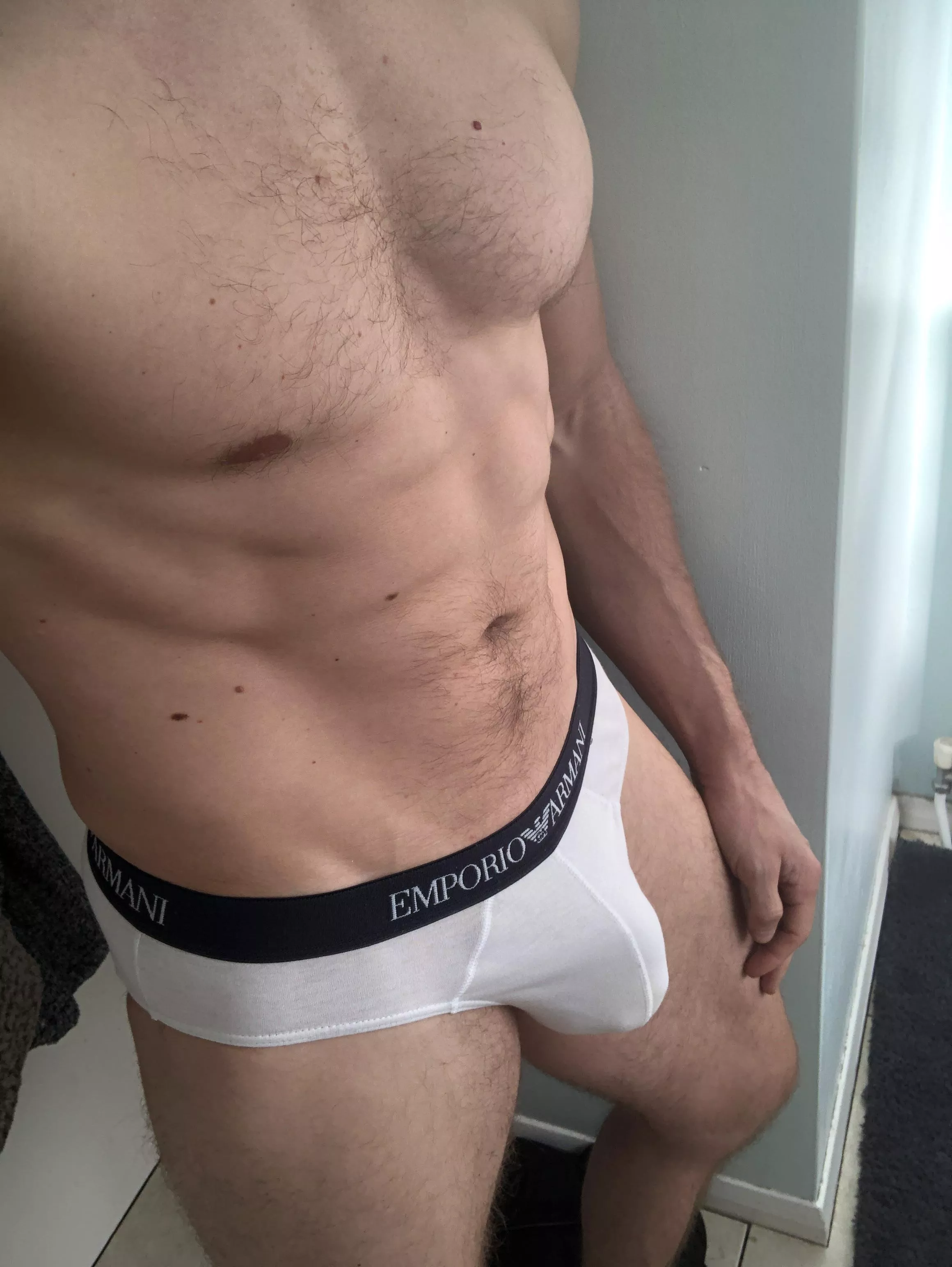 I Always think my bulge 🍆 looks good in these briefs, do you agree? I Always think my bulge 🍆 looks good in these briefs, do you agree?