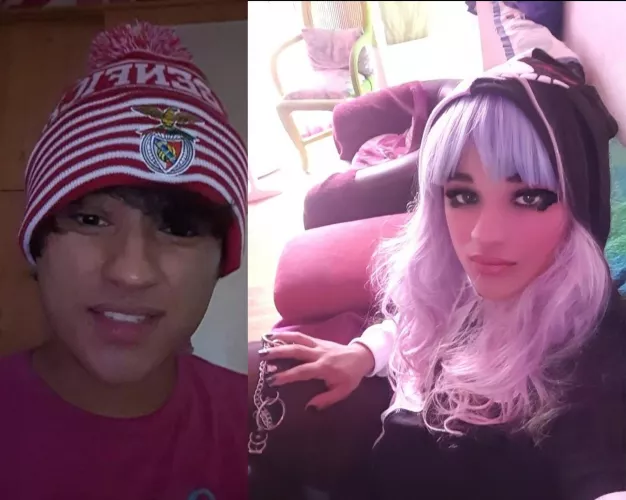 I always wanted to date a cute goth girl.. I couldn't so I turned Into one 😂 I always wanted to date a cute goth girl.. I couldn't so I turned Into one 😂