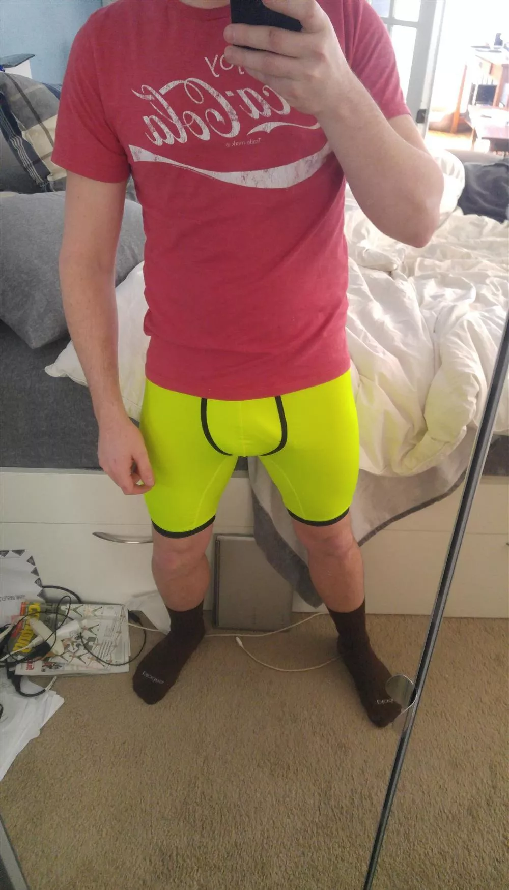 I always wished my fav coworker had been able to see my outline