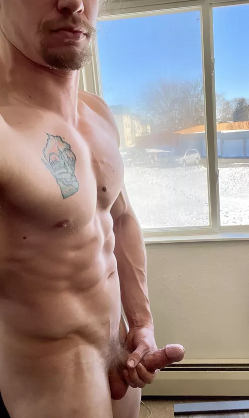 I always wonder how many people have seen me out the window