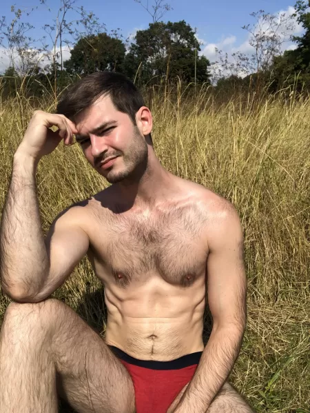 I am sitting in the nature I am sitting in the nature