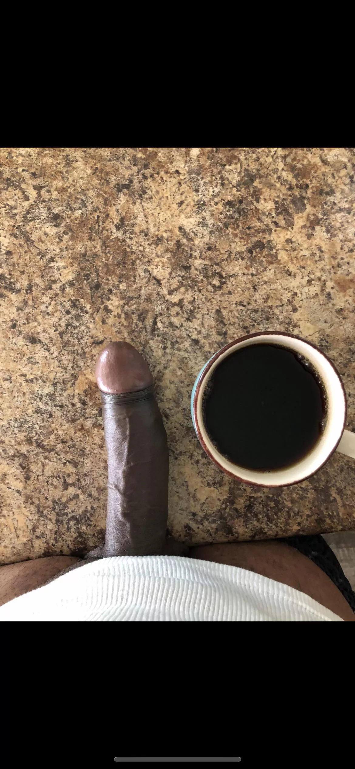 I ask…black coffee or black cock???