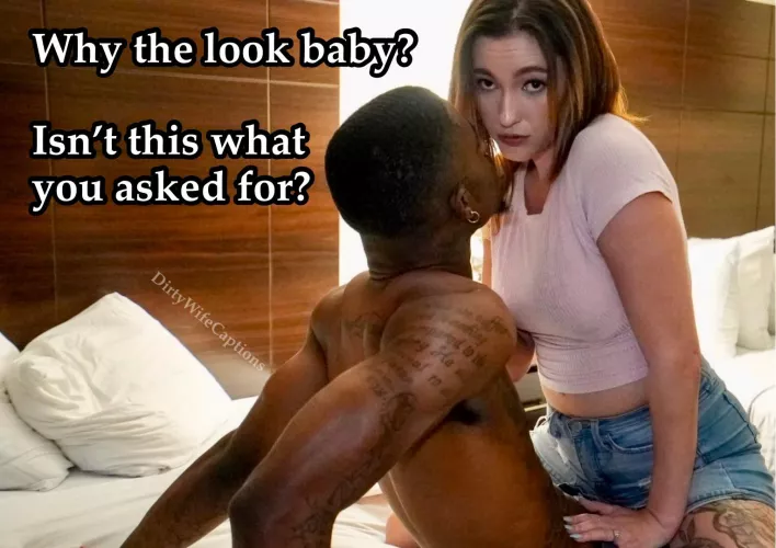 I asked for it but I didn’t expect it to actually happen…