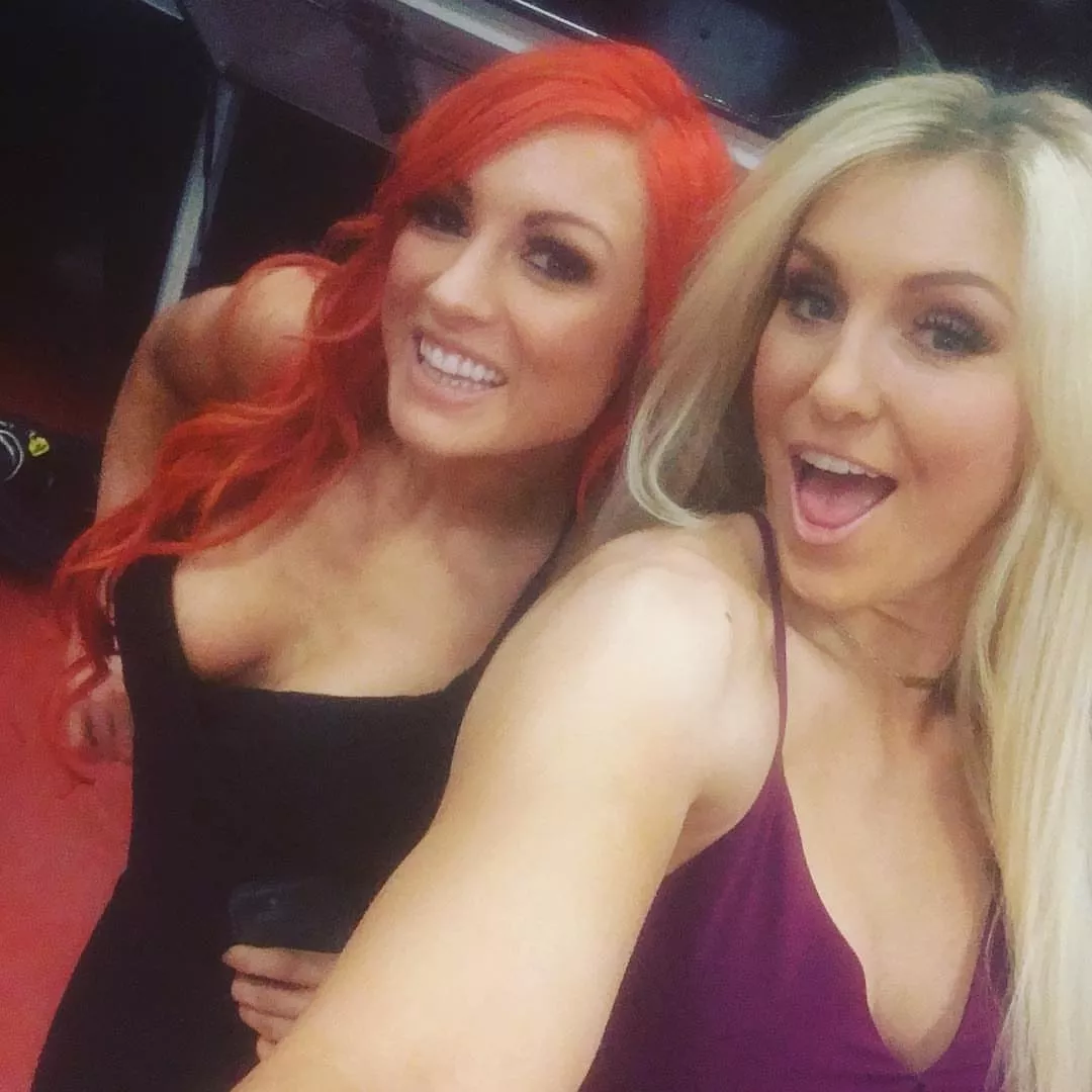 I BET there's a Becky and Charlotte sex tape out there somewhere