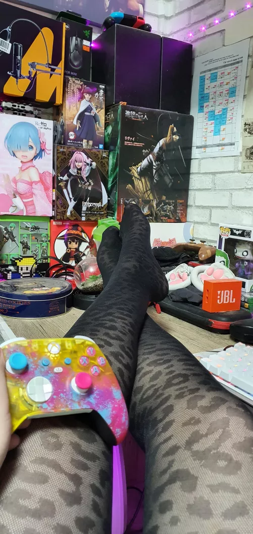 I bought new tights, and a new controller I bought new tights, and a new controller