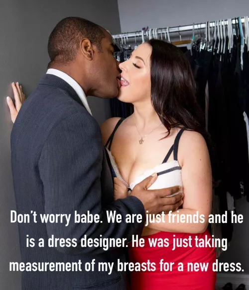 I came home early and saw this happening in our walk-in closet. I got worried but then my wife explained everything to me…. I came home early and saw this happening in our walk-in closet. I got worried but then my wife explained everything to me….