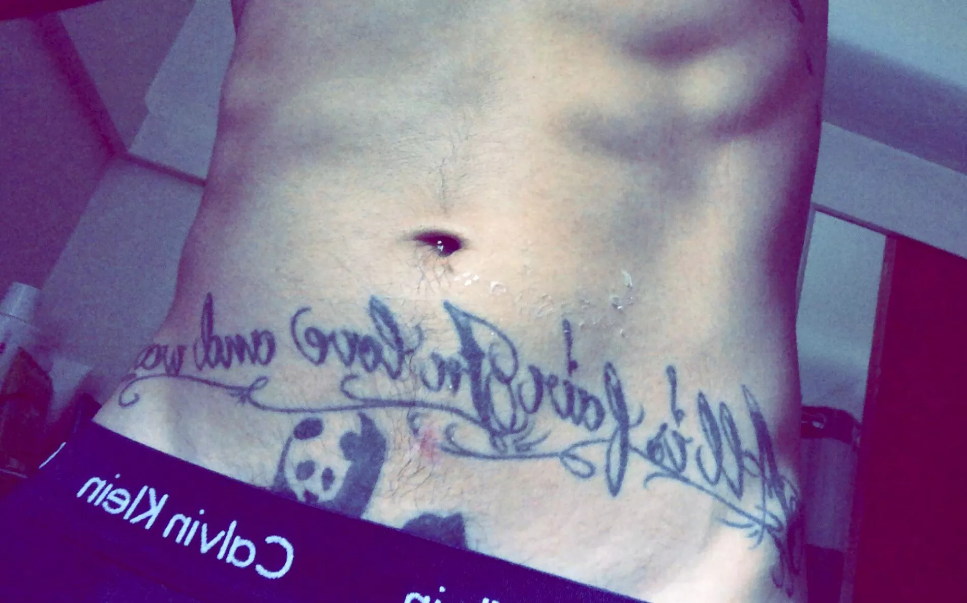 I came in my sleep and it all dried on my stomach. What do you think I dreamt of?