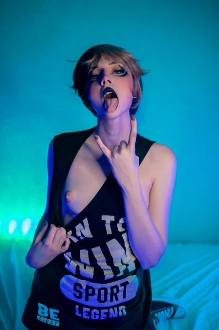 I can do a lot of things with this tongue I can do a lot of things with this tongue