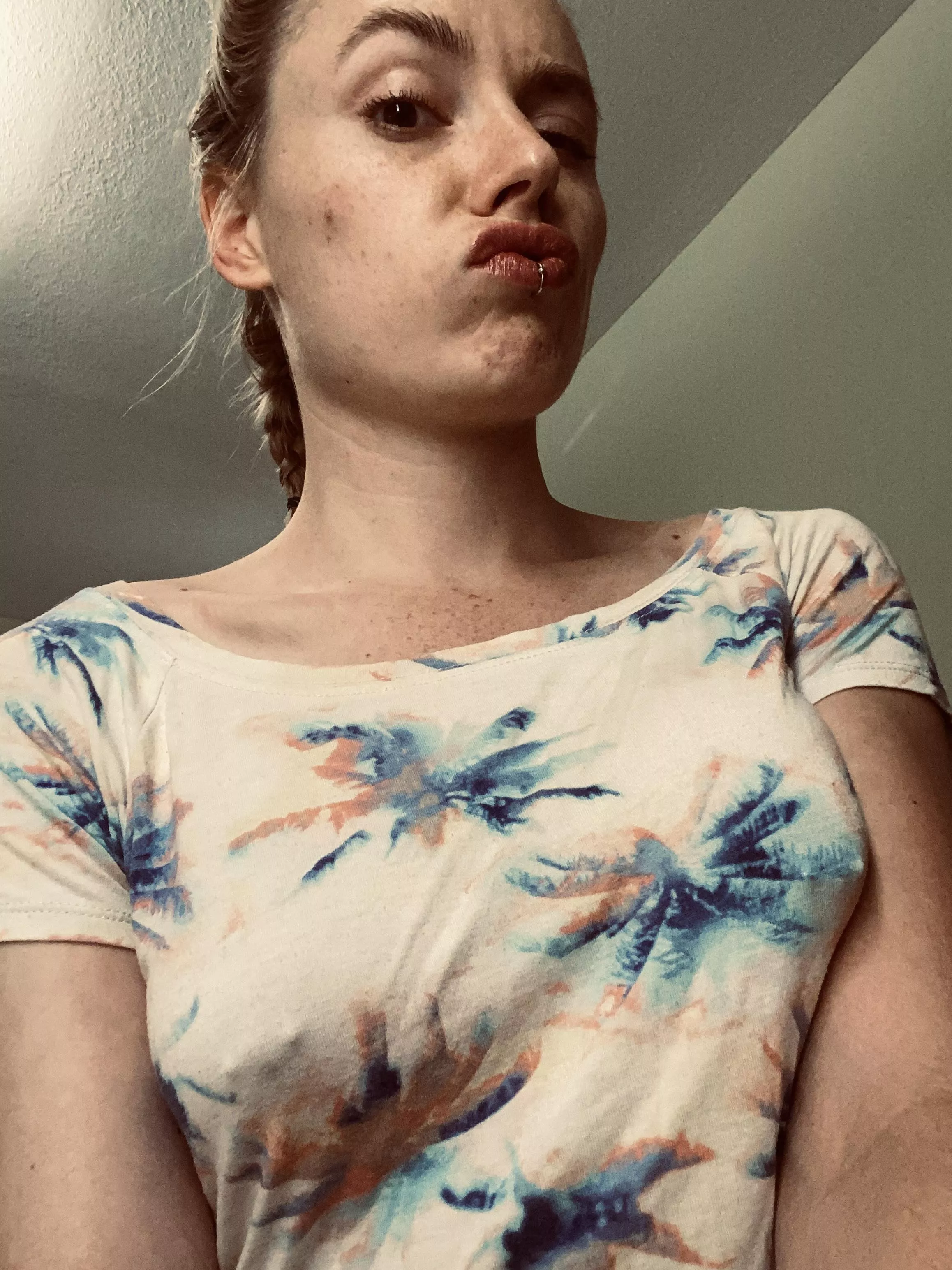 I can never take a selfie with a straight face lol