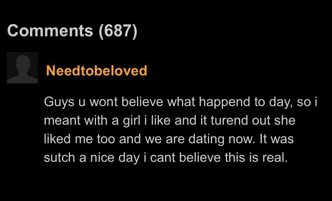 I can rest easy now that this man has won