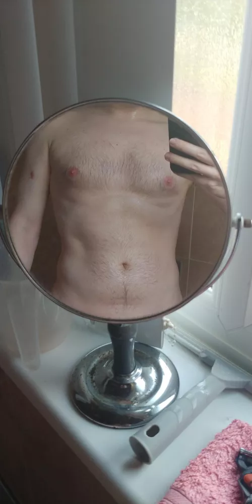 I can't be bothered to get rid of the hair anymore π