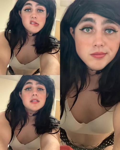 I can't believe this dumb bitch that used to be called Eric sometime ago thought he had a chance of being a decent male 😂 too bad for Eric hello to my enslaved sissy Dolly 😈