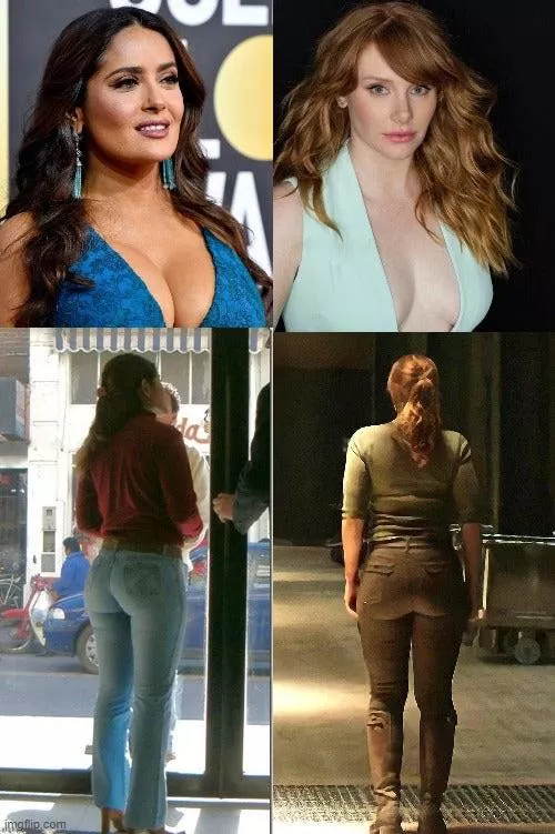 I can’t get enough of how great Salma Hayek and Bryce Dallas Howard look in these pictures I can’t get enough of how great Salma Hayek and Bryce Dallas Howard look in these pictures
