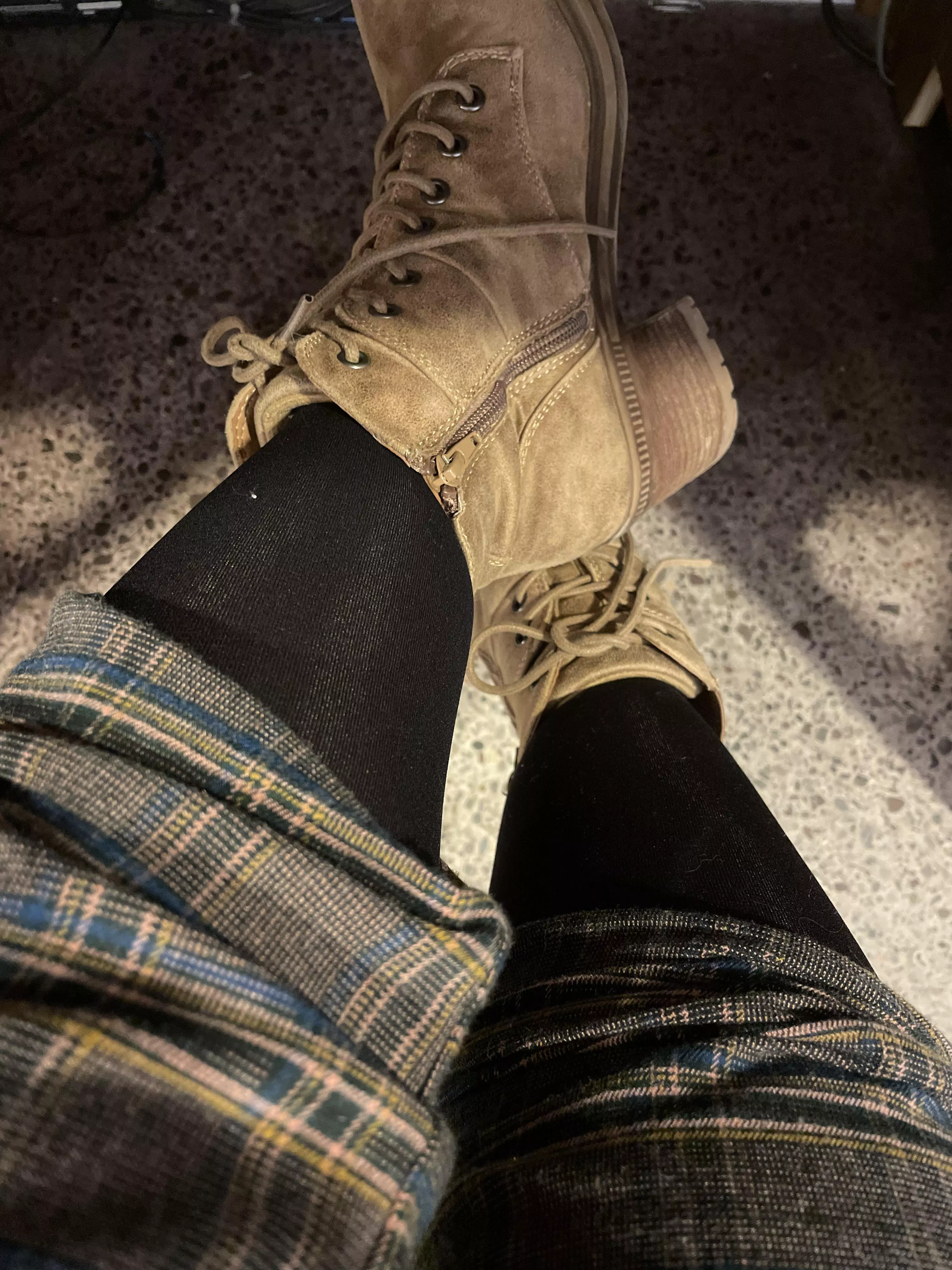 I can’t help but think about a dick and balls getting squished beneath my heels in these boots...