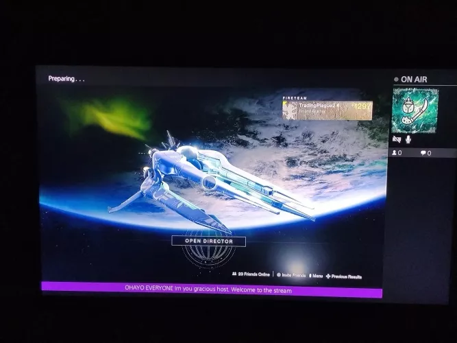 I can't stream on my PS4