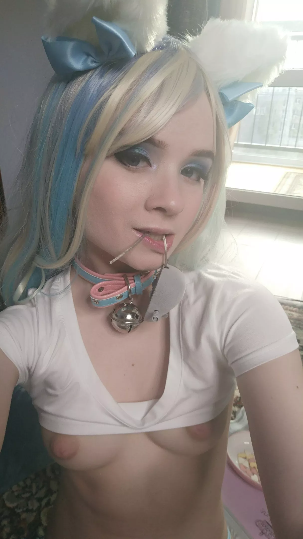 I caught a mouse for you ?