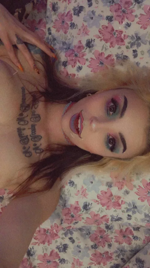 πI couldnβt decide. Pink or blue. ;)