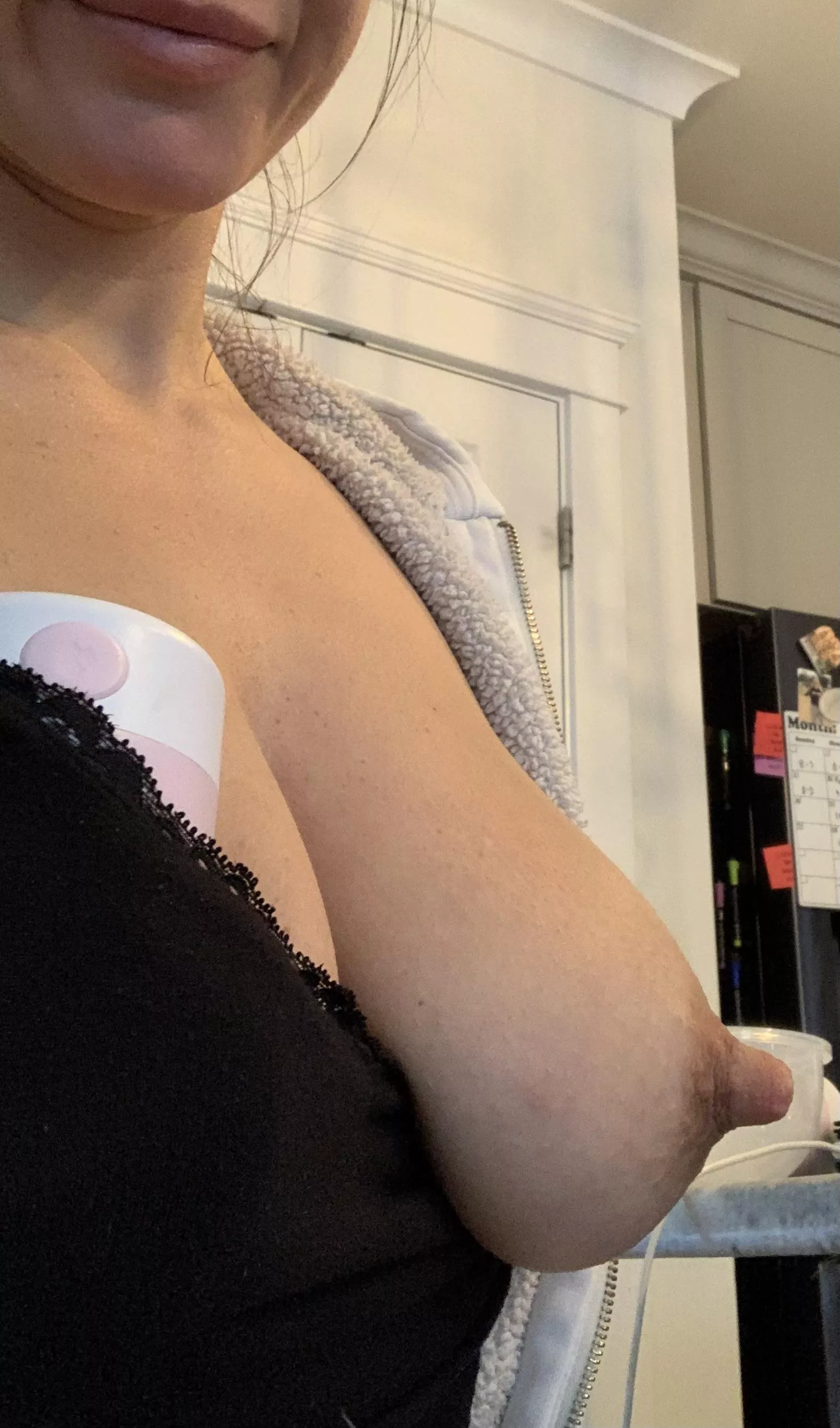 I didn’t think it was possible for my nipples to get longer/thicker…but they did!
