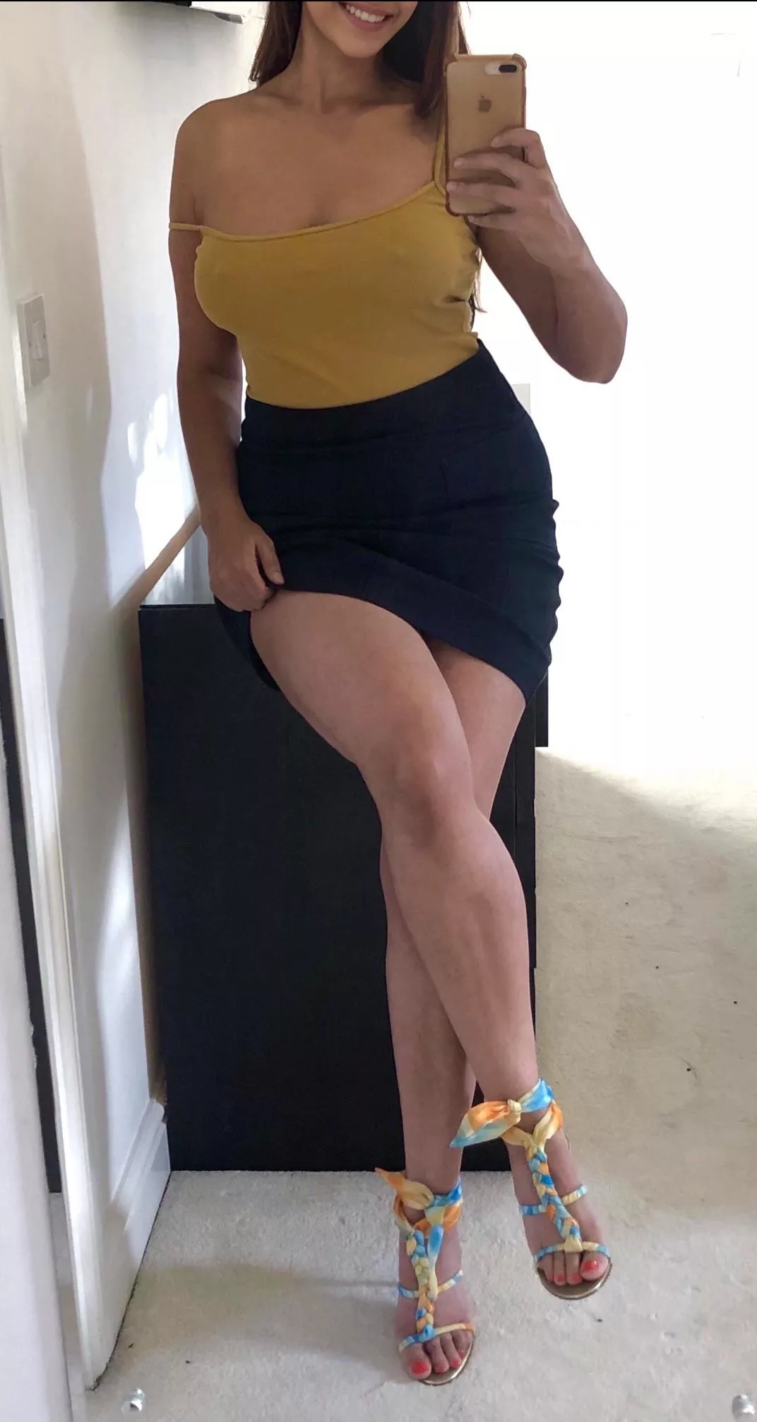 I didn't wear a bra because I know every guy is looking at my nipples and getting turned on...?? British Asian