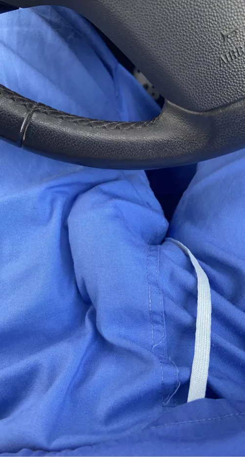 I do enjoy the glances i get in the hospital wearing scrubs I do enjoy the glances i get in the hospital wearing scrubs