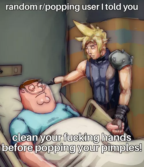 I don't care if you post the pop as long as your hands are clean