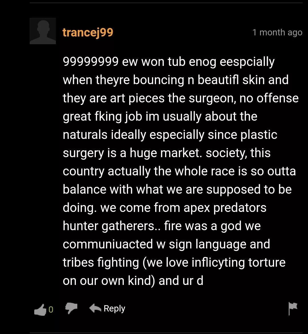 I don't even know to be honest I don't even know to be honest