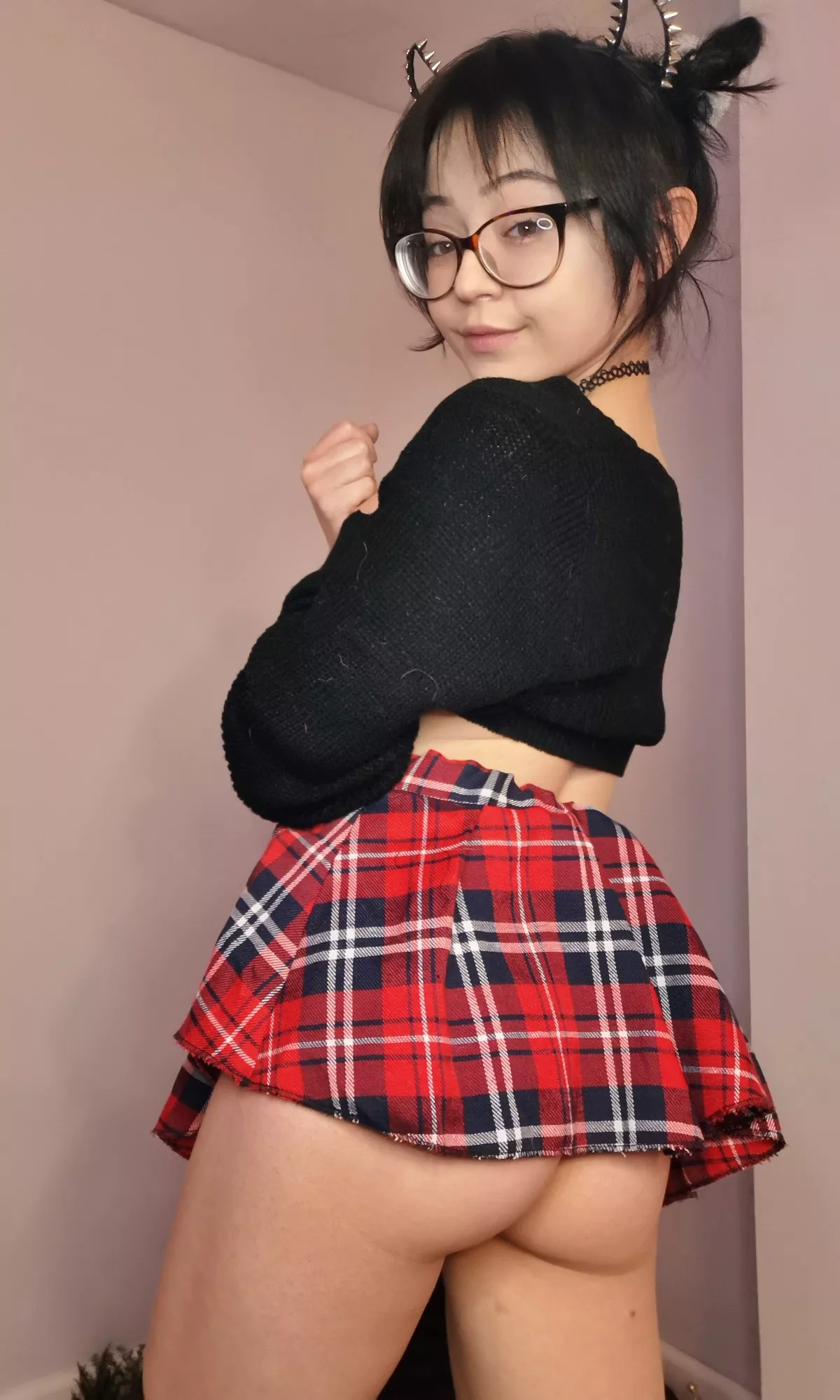 I don't know about you guys, but I think my skirt could stand to be a little shorter