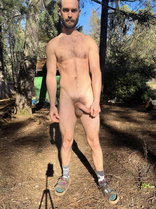 I don’t normally wear socks with sandals