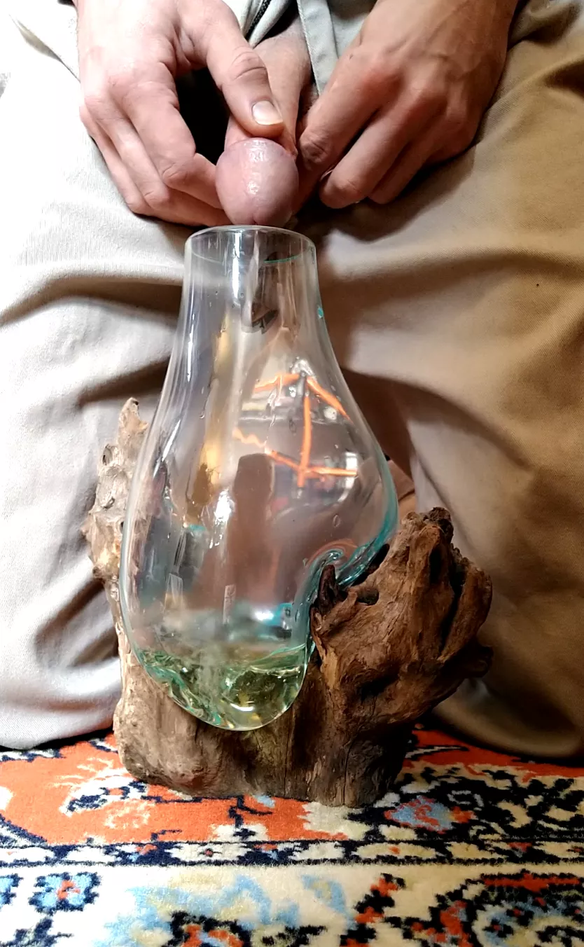i don't think this was the intended purpose of this vase i don't think this was the intended purpose of this vase