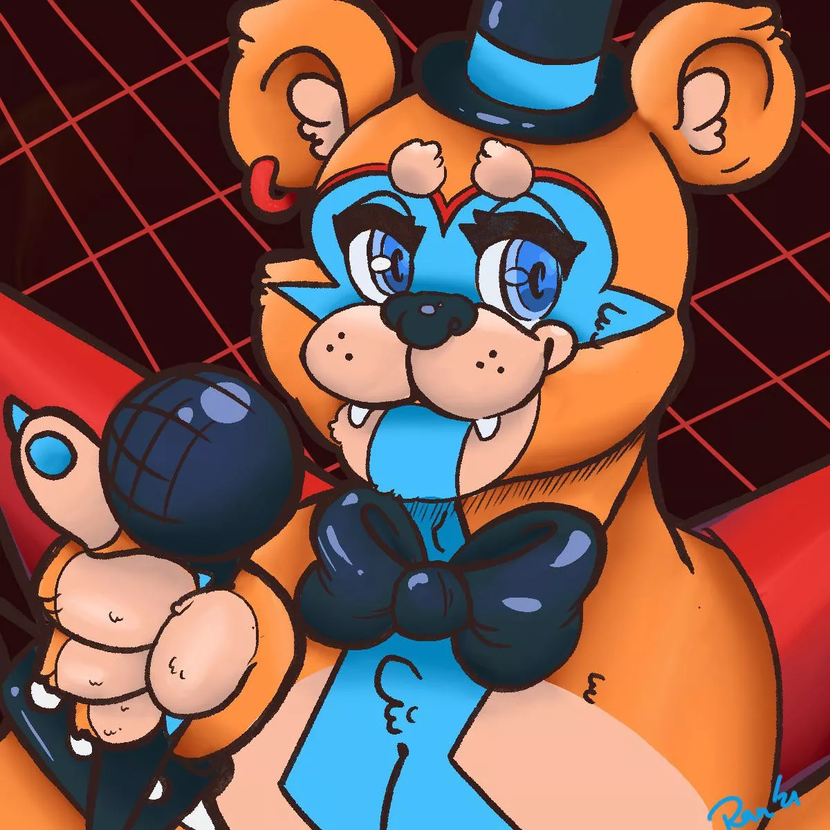 I drew Freddy 🐻 Twitter @dinodraws21