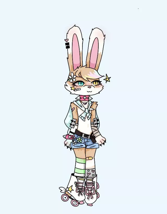 I drew my main sona… I know I’m not as talented as some of the other artists on here, but I still want to share :)