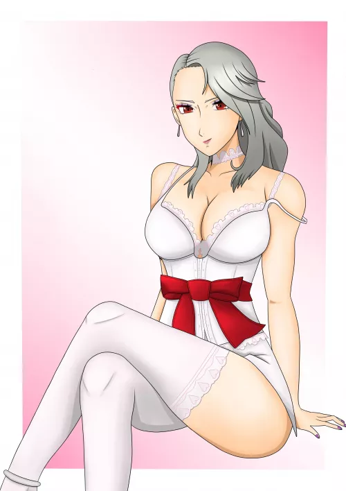 I drew Sae as Catherine I drew Sae as Catherine