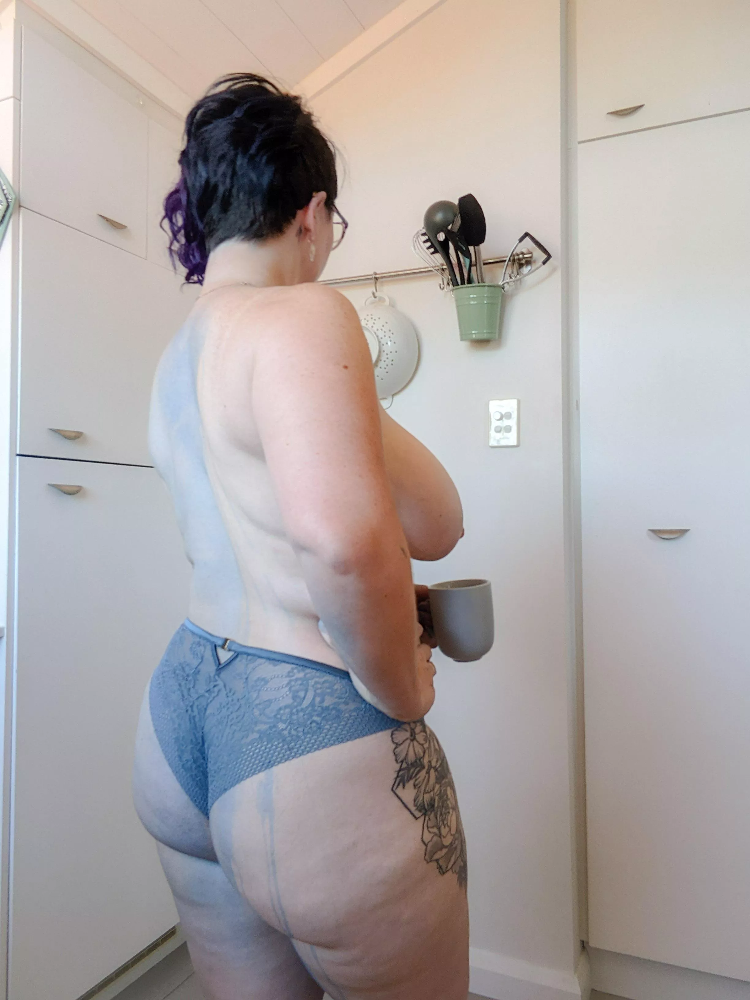 I dyed my hair blue the other day, and half my body as well. Not quite what I was intending 🤣