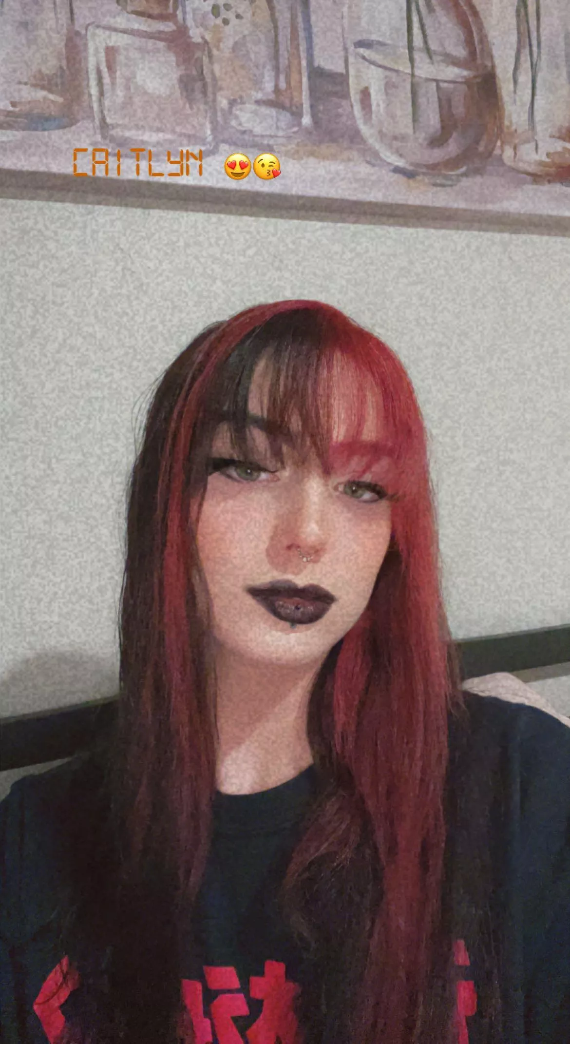 I dyed my hair today! Do you think it’s pretty? 🥺