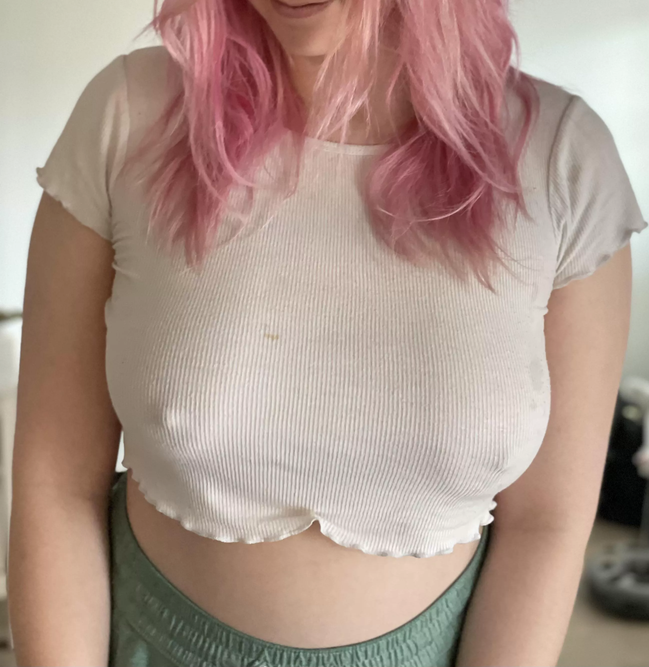 I feel like see through tops are almost as good as the real thing tbh what do you guys think?