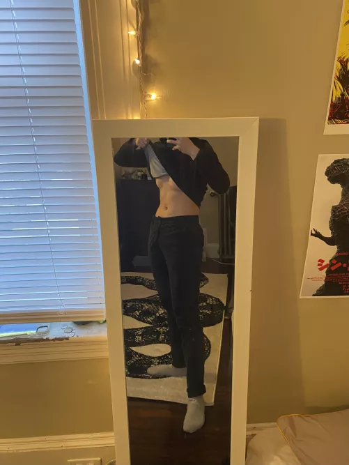 I finally have a bigger mirror. But I still want an even bigger one. [Q]