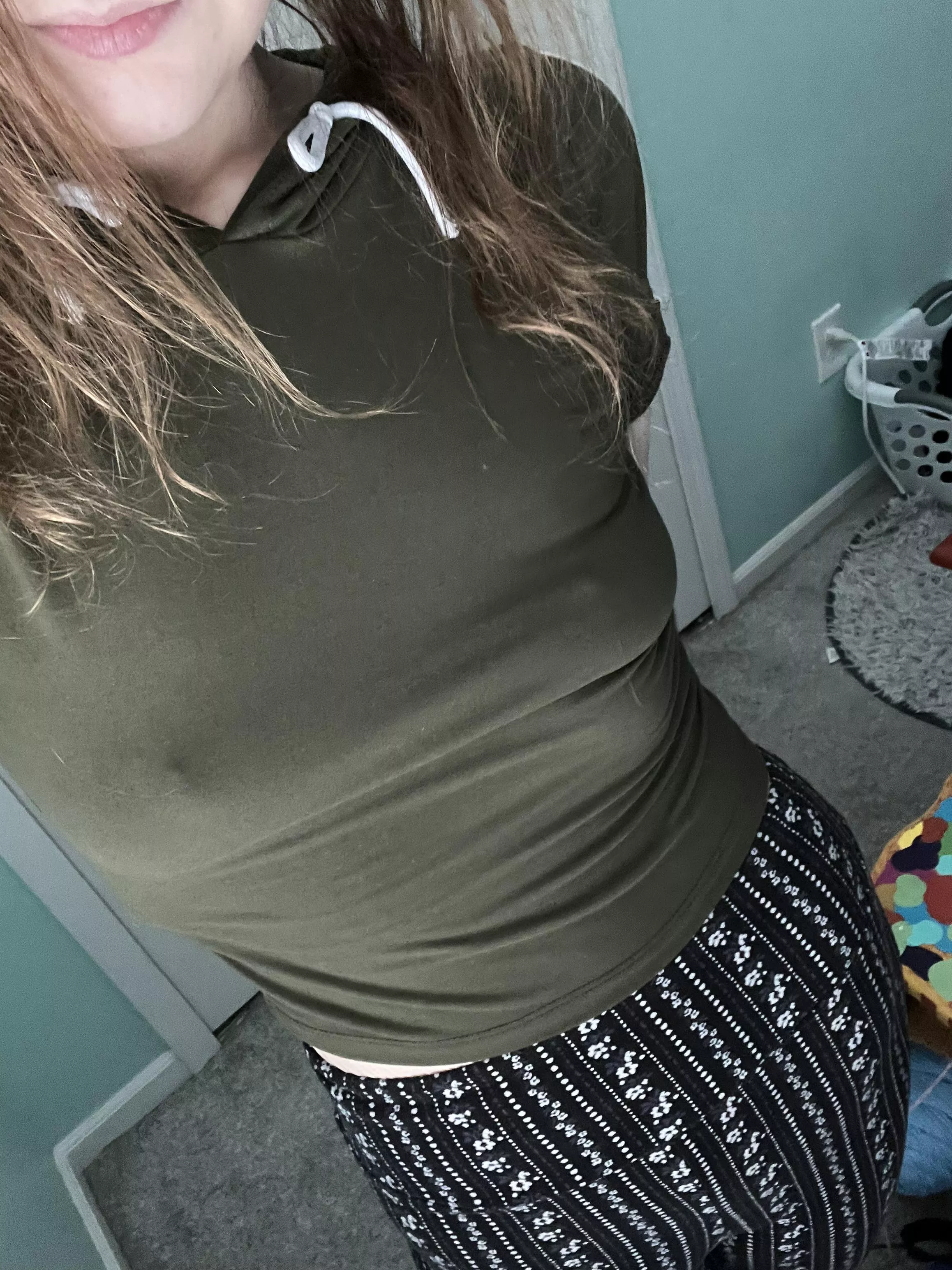 I forgot this shirt was so thin 😬 I forgot this shirt was so thin 😬