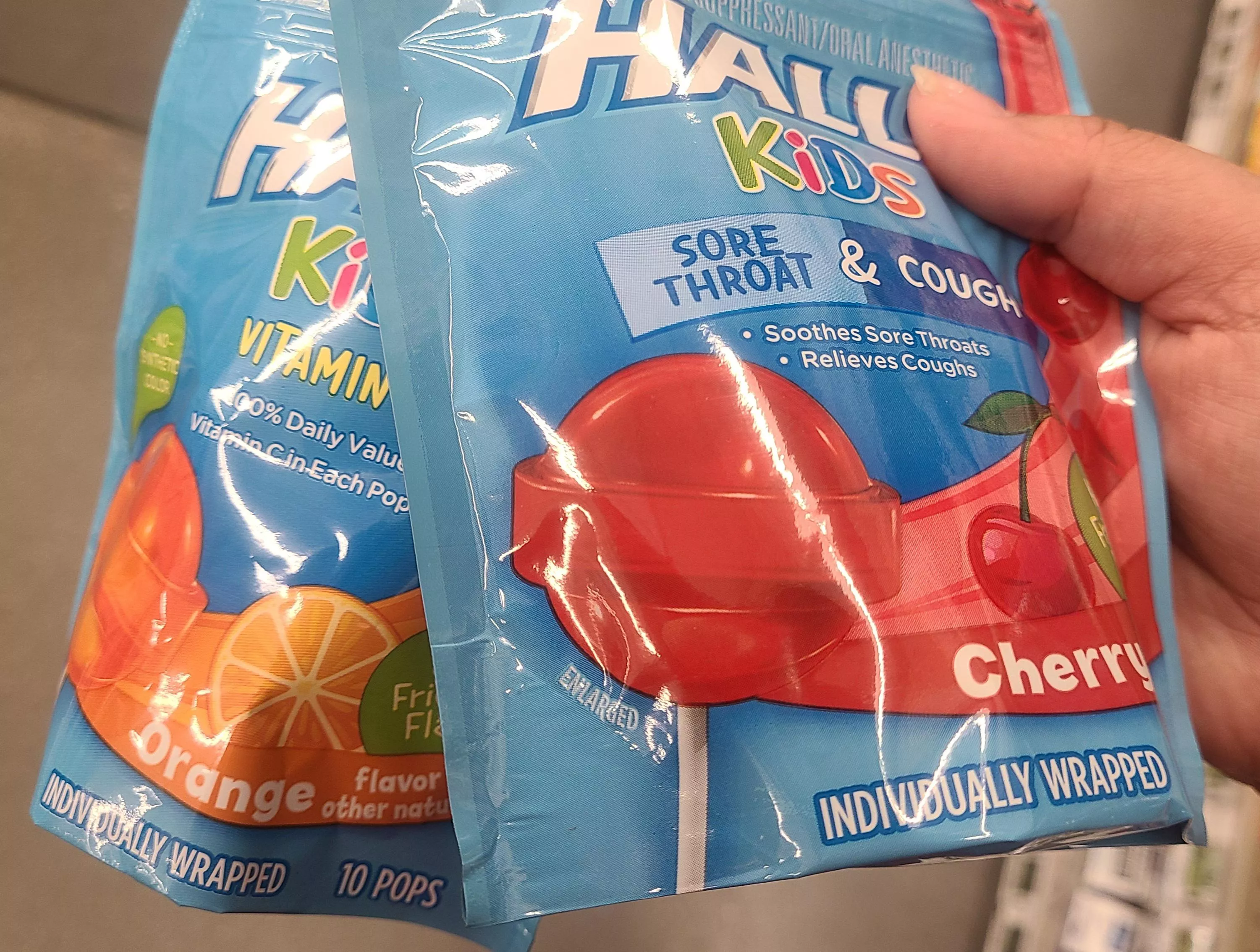 I found more flavors of the medicine lollipops! 😀😋