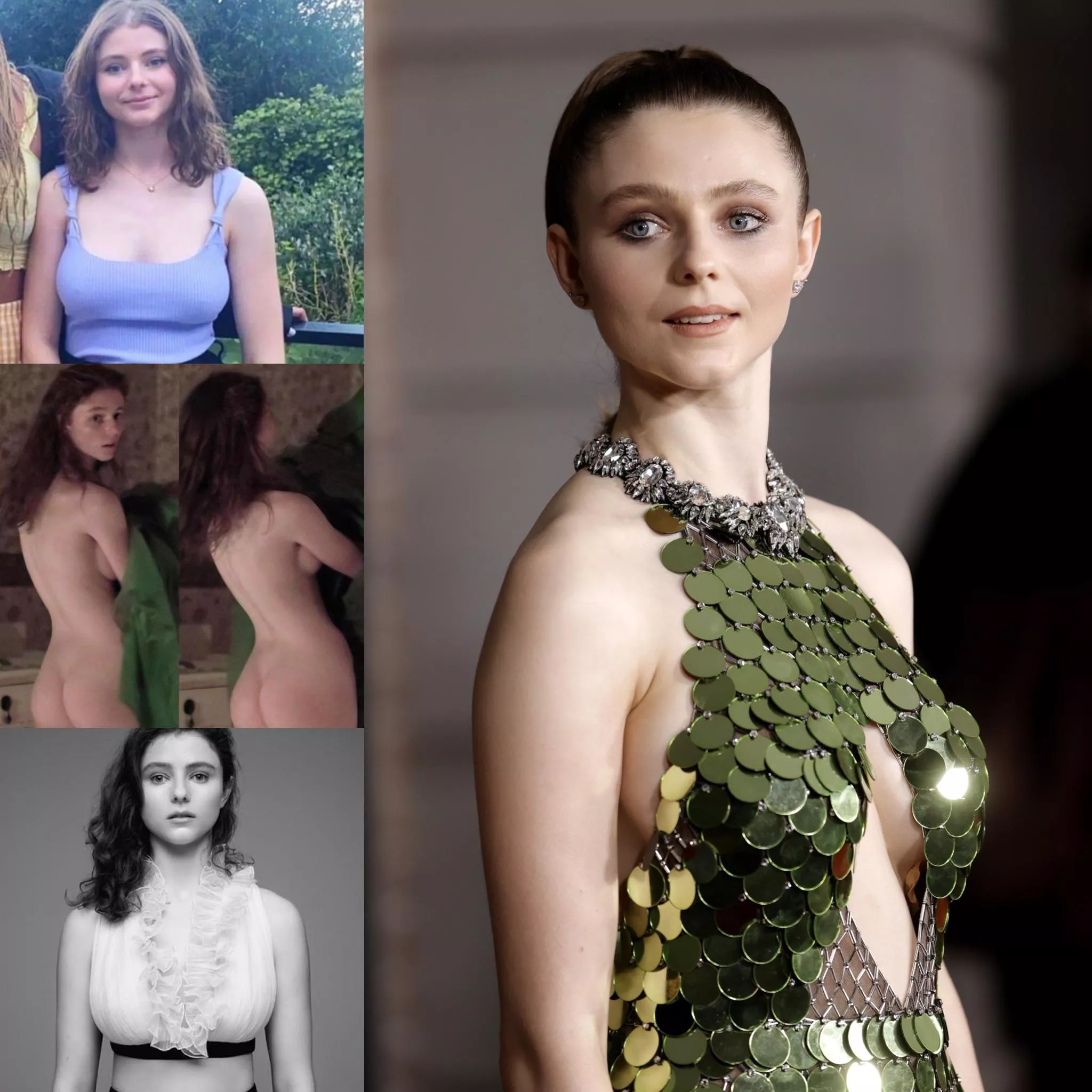 I fucking love how big her tits have gotten (Thomasin McKenzie)