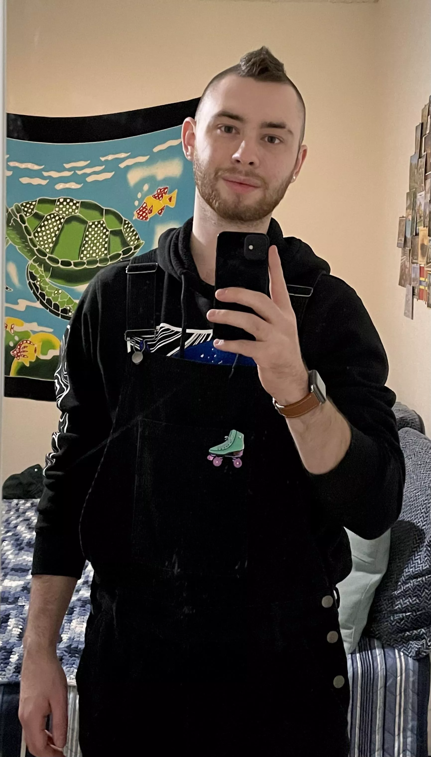 I got a new job in a new city, so I celebrated with new overalls :)