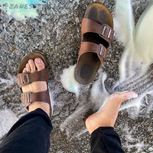 I got in a little mess 🙈👣🧼