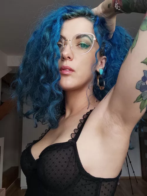 I got my hair out of the way for you