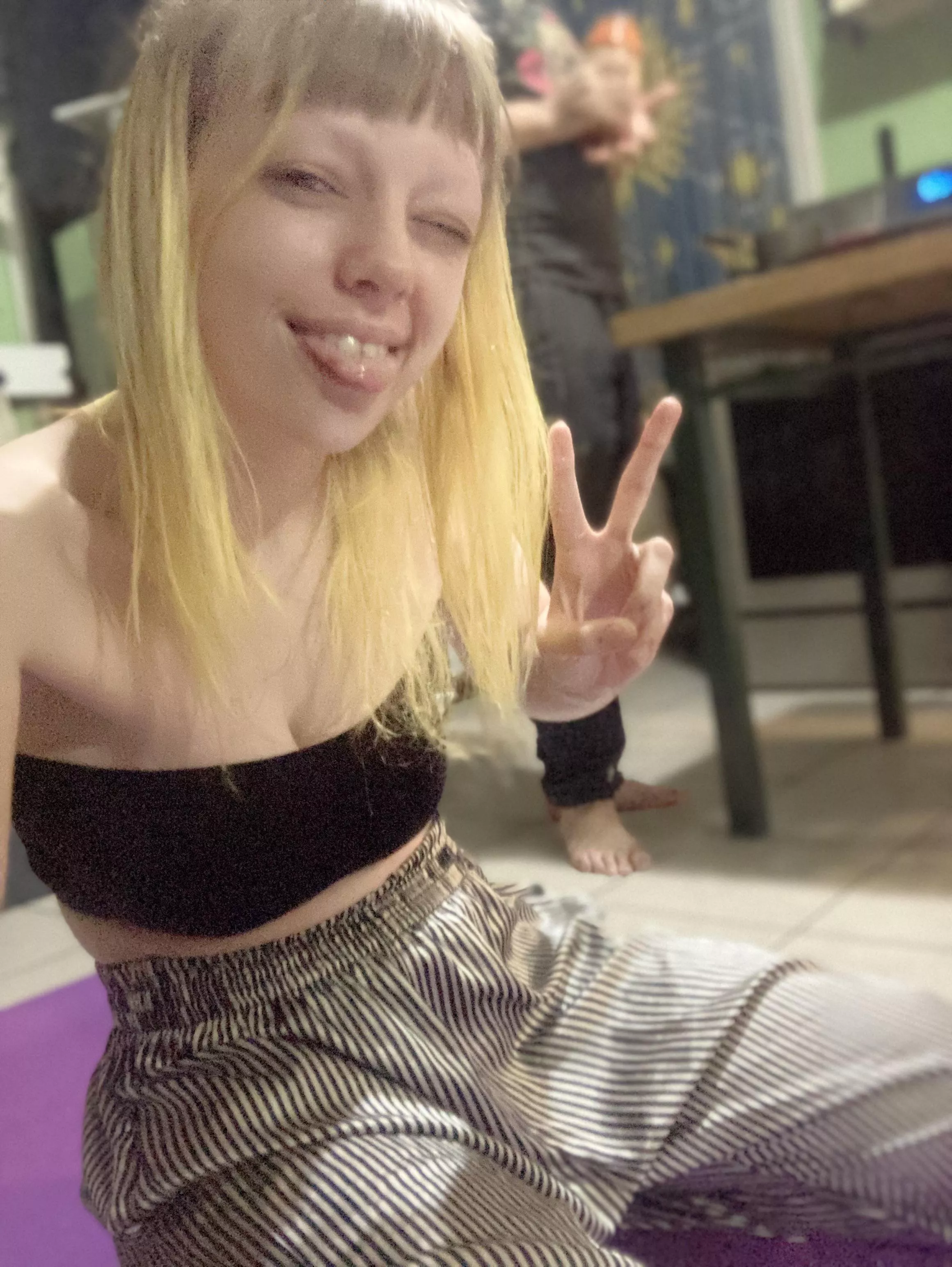 I got myself a yoga mat?