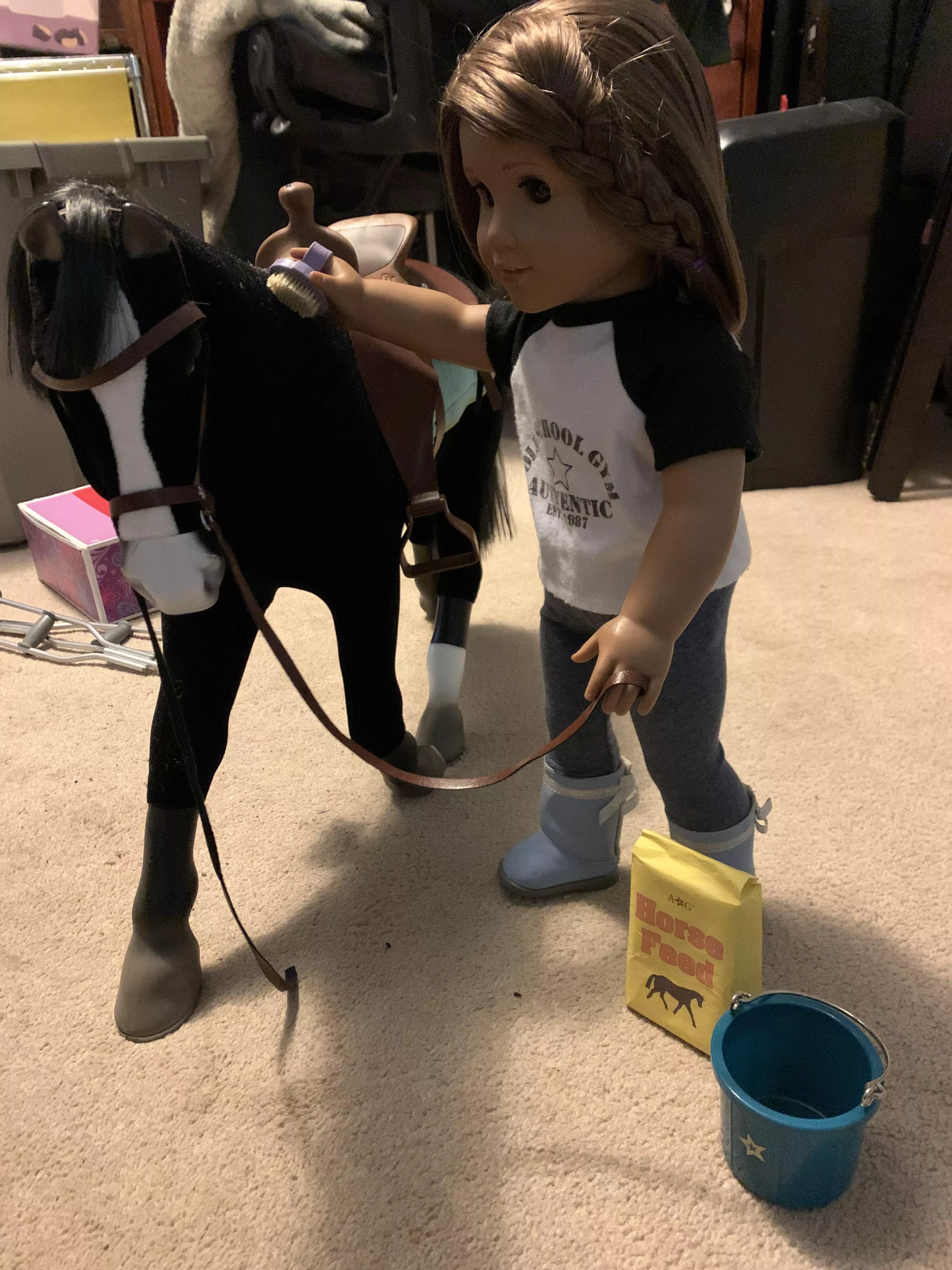 I got to play with my old dolls today and I’m so happy!