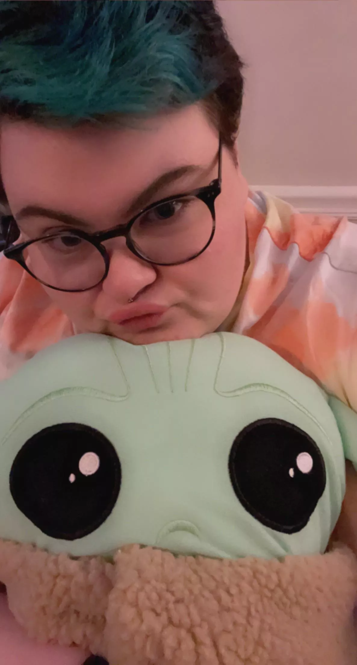 I gots a new stuffie today!