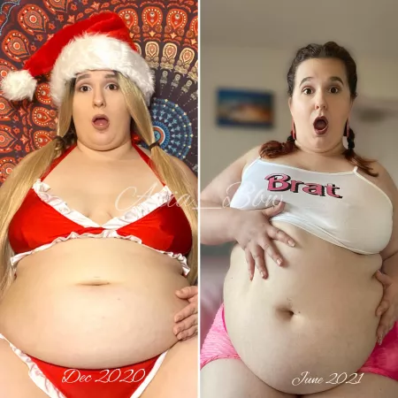 I guess I have gained a little weight ?