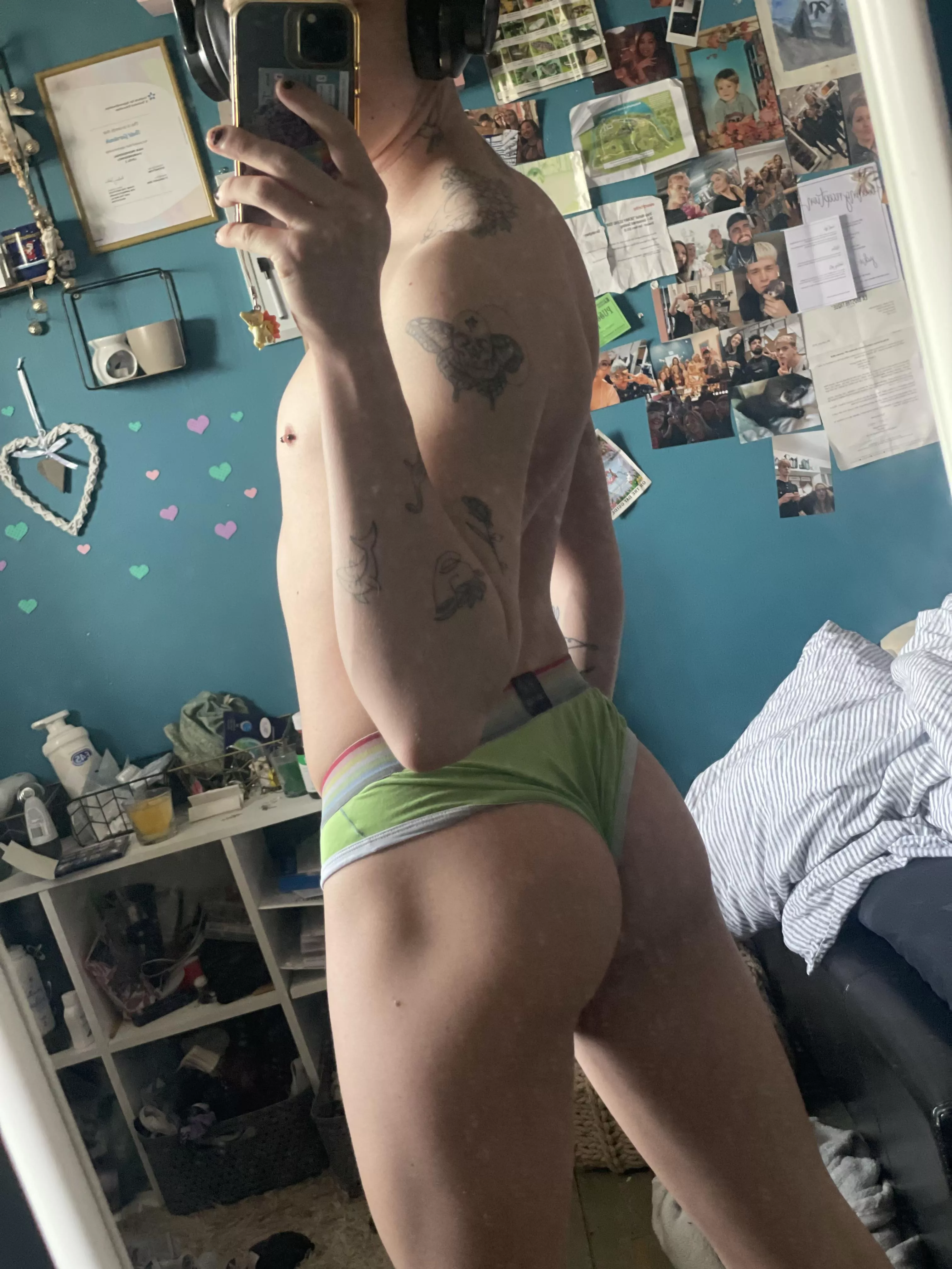 I guess I should get dressed 😈😈😈