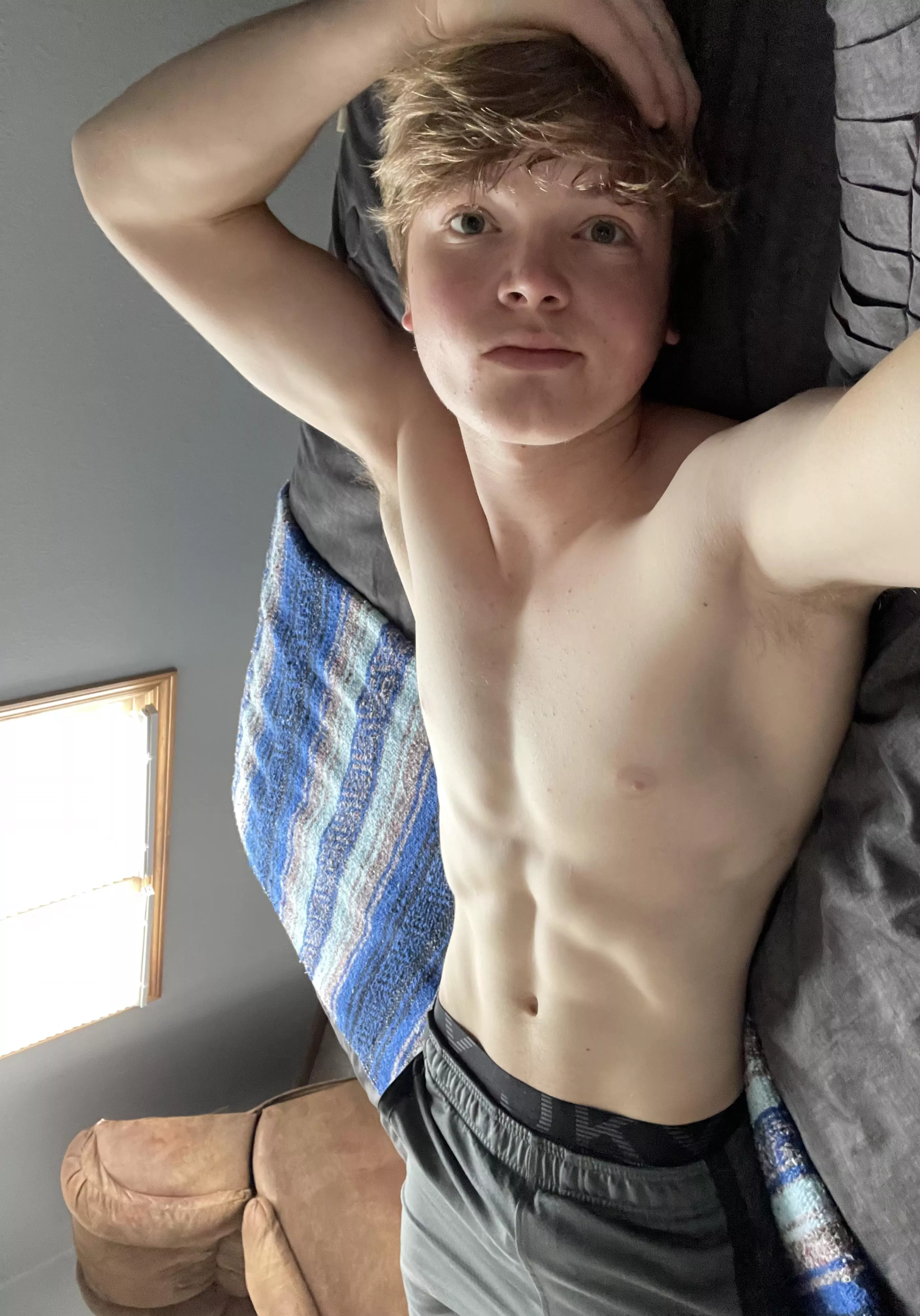 I guess it’s just a messy hair day